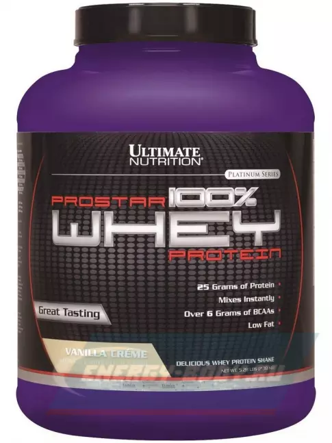  Ultimate Nutrition Prostar Whey 2390 г, Ванильный крем