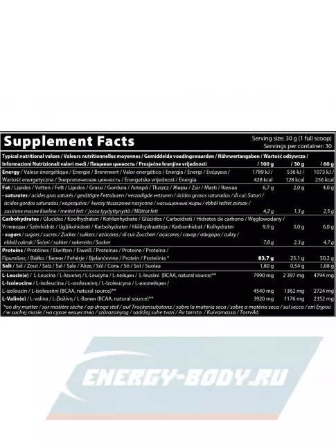  QNT PRIME WHEY 908 г, Соленая карамель