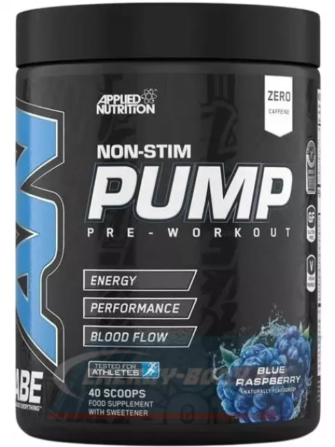 Предтерник APPLIED NUTRITION ABE PUMP 500 г, Голубая малина