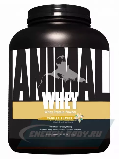  UNIVERSAL NUTRITION Animal Whey 2270 г, Ваниль
