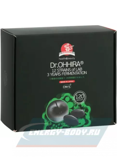  DR.OHHIRA СИНБИОТИК OM-X 120 капсул