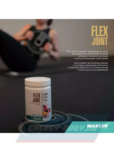 Суставы, связки MAXLER Flex Joint 360 г, Фруктовый пунш