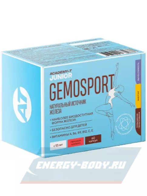 Минералы Академия-Т GEMOSPORT 60 капсул Минералы Академия-Т GEMOSPORT 60 капсул