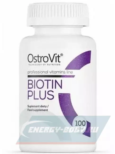  OstroVit Biotin Plus 100 таблеток