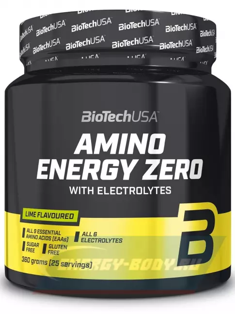 Аминокислотны BioTechUSA Amino Energy Zero 360 г, Лайм Аминокислотны BioTechUSA Amino Energy Zero 360 г, Лайм