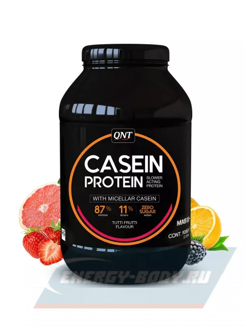  QNT CASEIN PROTEIN 908 г, Тутти-Фрутти