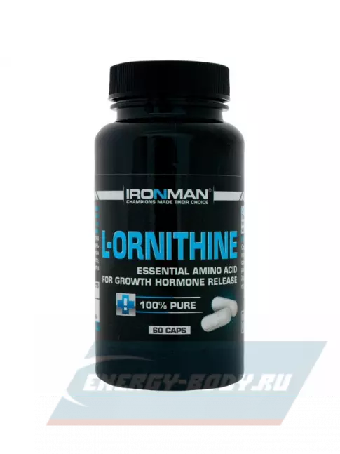Аминокислотны Ironman L-Ornithine 60 капсул