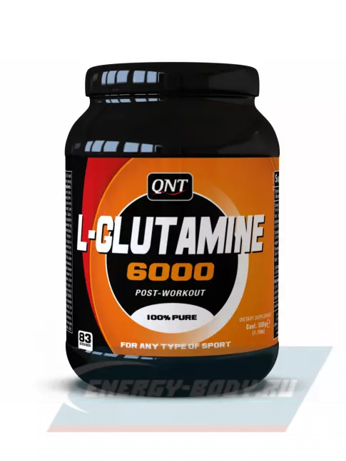 Глютамин QNT L-Glutamine 6000 500 г