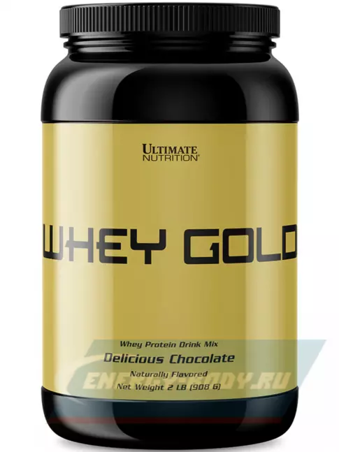  Ultimate Nutrition Whey Gold 908 г, Шоколад