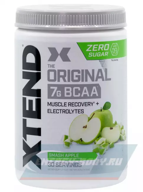 ВСАА Xtend Original 398-431 г, Раздавленное яблоко ВСАА Xtend Original 398-431 г, Раздавленное яблоко