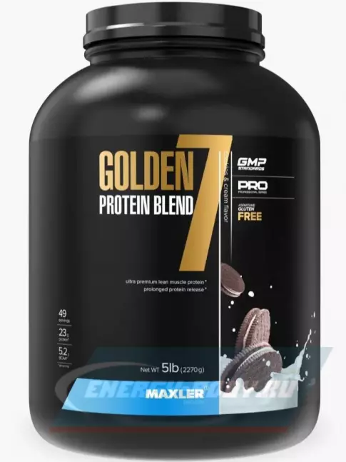  MAXLER Golden 7 Protein Blend 2270 г, Печенье с кремом