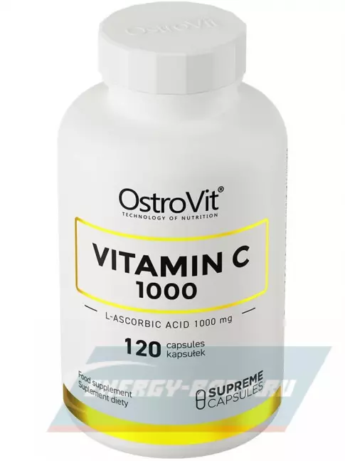  OstroVit Vitamin C 1000 mg 120 капсул