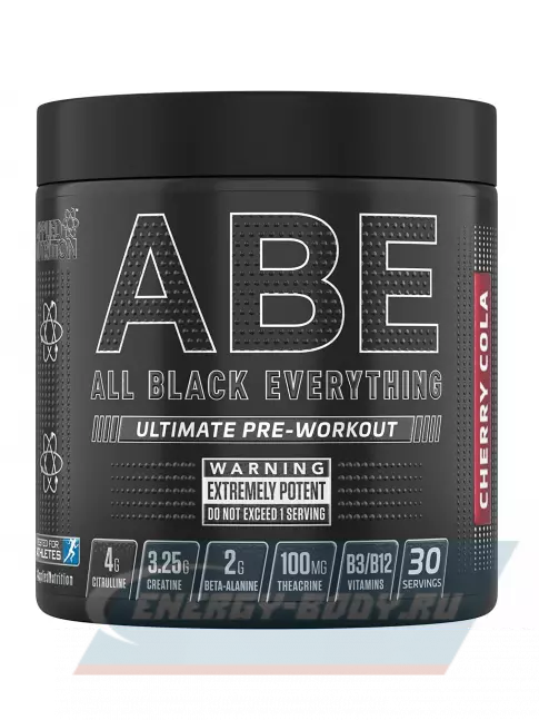 Предтерник APPLIED NUTRITION ABE - PRE-WORKOUT 315 г, Вишня-Кола