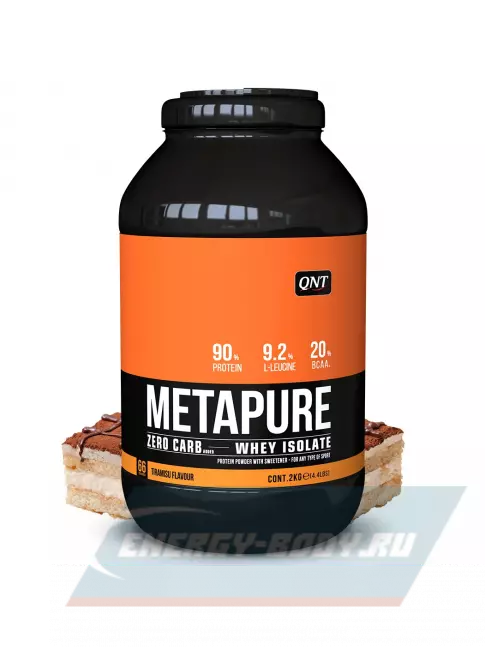  QNT METAPURE ZERO CARB 2000 г, Тирамису