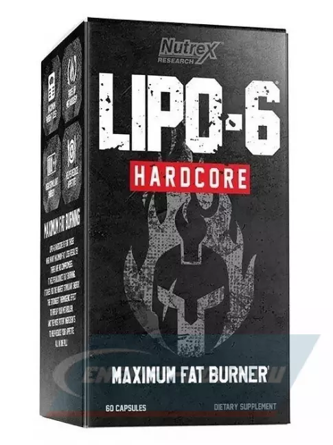  NUTREX Lipo-6 Hardcore 60 капсул