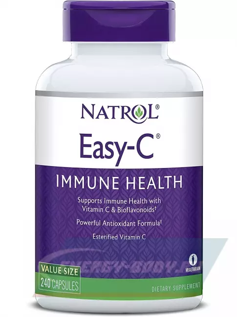 Natrol Easy-C 500 mg 240 капсул