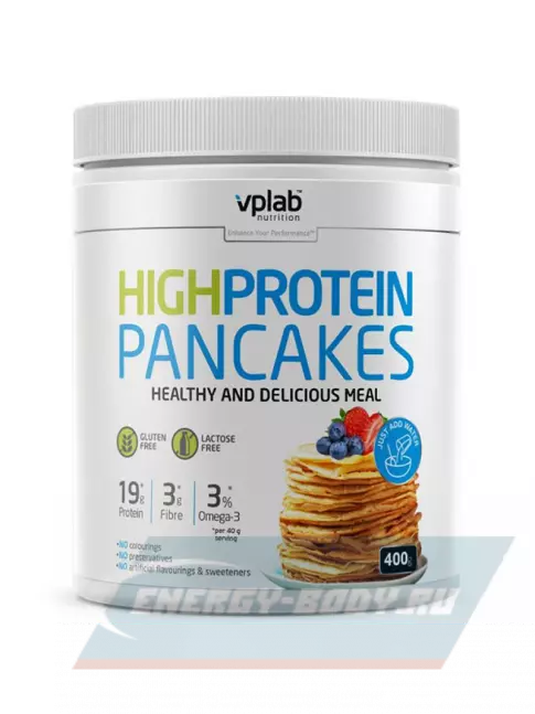  VP Laboratory HIGH PROTEIN PANCAKES 400 г, Нейтральный