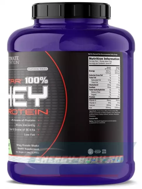  Ultimate Nutrition Prostar Whey 2390 г, Мятный шоколад
