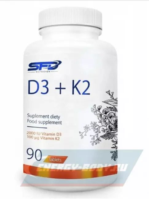  SFD D3+K2 90 таблеток