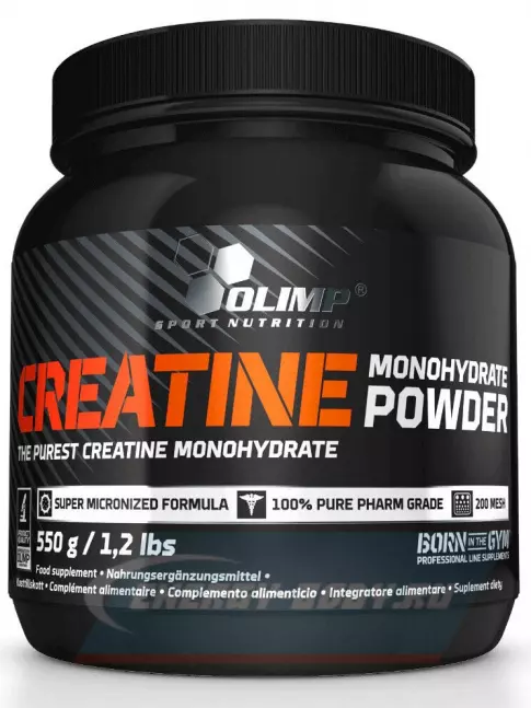  OLIMP CREATINE MONOHYDRATE POWDER 550 г, Нейтральный