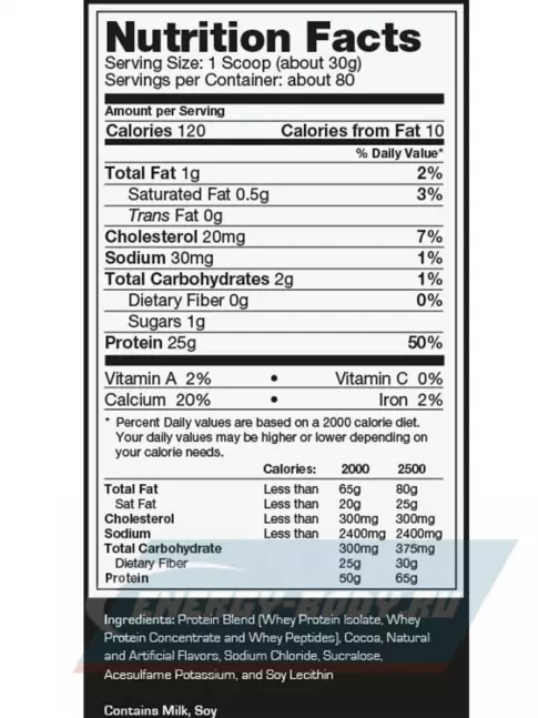  Ultimate Nutrition Prostar Whey 907 г, Шоколад - Мята