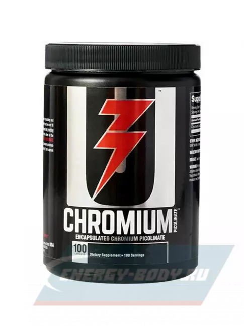 Минералы UNIVERSAL NUTRITION Chromium picolinate 200 мг 100 капсул