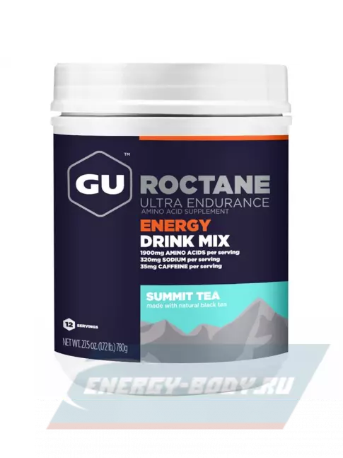  GU ENERGY GU ROCTANE ENERGY DRINK MIX 780 г, Горный чай