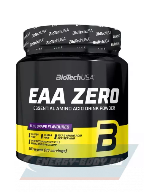 Аминокислотны BiotechUSA EAA Zero 350 г, Виноград Аминокислотны BiotechUSA EAA Zero 350 г, Виноград