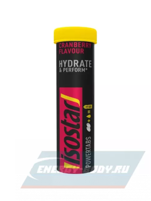  ISOSTAR POWERTABS ANTIOXIDANT 1 банка x 5 порций, Клюква