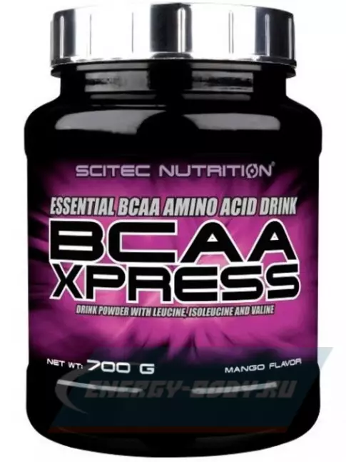 ВСАА Scitec Nutrition BCAA Xpress 2:1:1 700 г, Манго ВСАА Scitec Nutrition BCAA Xpress 2:1:1 700 г, Манго