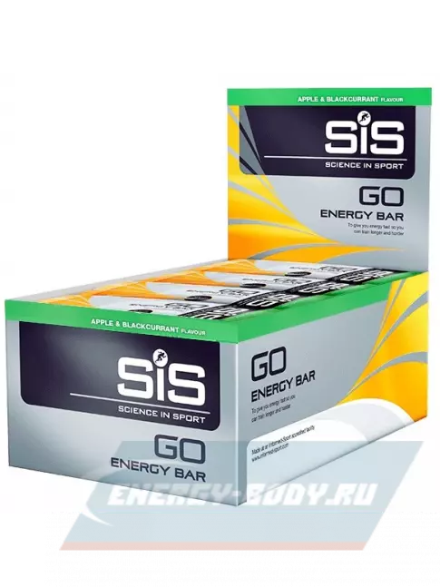 Батончик энергетический SCIENCE IN SPORT (SiS) GO Energy Mini Bar 30 x 40 г, Яблоко-Черная смородина