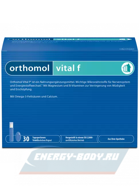 Orthomol Vital f liquid (жидкость+капсулы) курс 7 дней