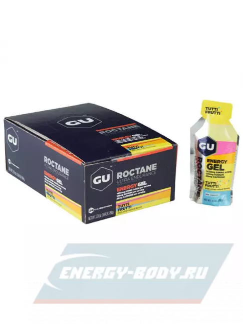 Энергетический гель GU Energy Labs GU ROCTANE Energy Gel 35mg caffeine Энергетический гель GU Energy Labs GU ROCTANE Energy Gel 35mg caffeine
