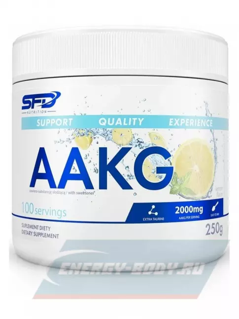  SFD AAKG Powder 250 г, Лимон