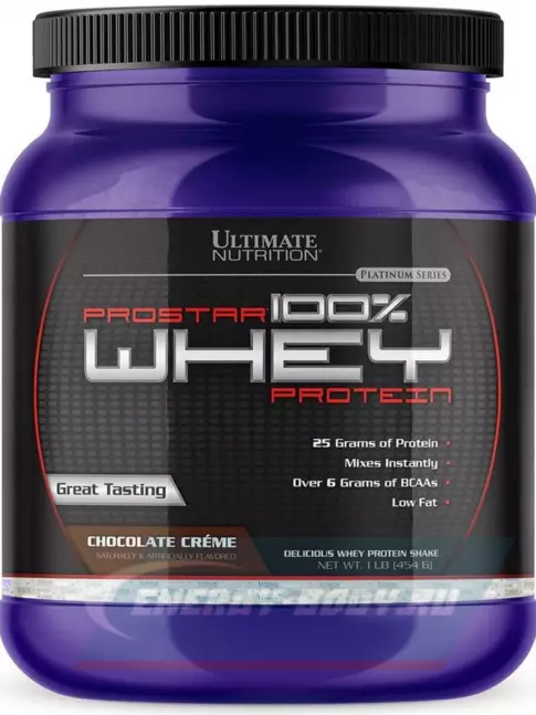 Ultimate Nutrition Prostar Whey 454 г, Шоколадный крем