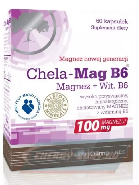  OLIMP Chela-Mag B6 100 мг 60 капсул
