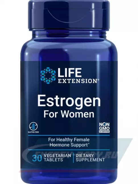  Life Extension Estrogen For Women 30 вегетарианских таблеток