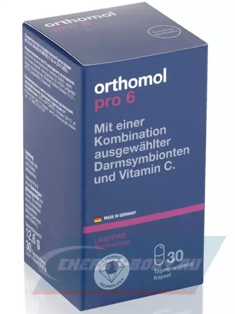  Orthomol Pro 6 30 капсул