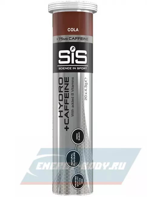  SCIENCE IN SPORT (SiS) GO Hydro Tablet 20s 6 x 20 таблеток, Кола, Клубника - Лайм, Ягоды