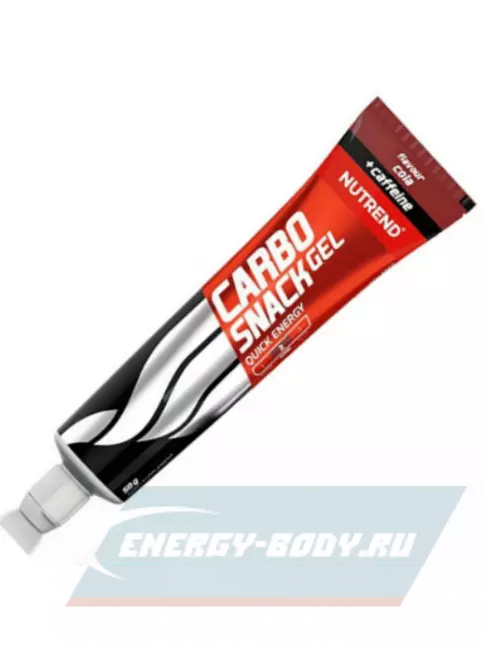 Энергетический гель NUTREND Carbosnack 60mg caffeine туба 4 шт x 50 г, Кола
