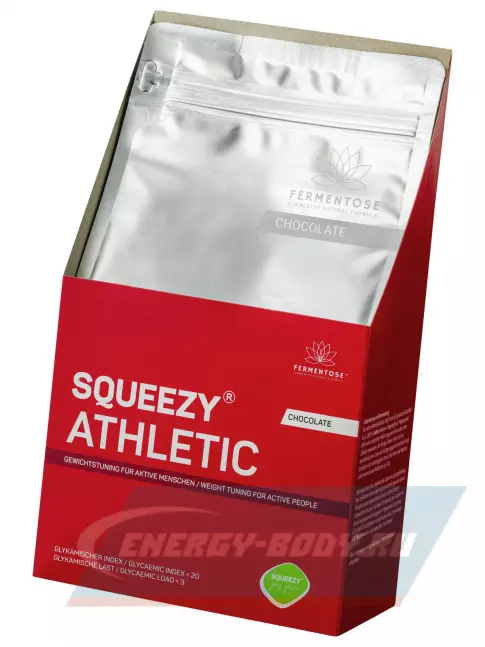  SQUEEZY ATHLETIC 495 г, Шоколад