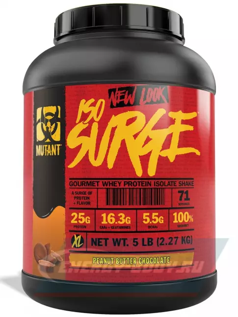  Mutant Iso Surge 2270 г, Шоколад - Арахисовое Масло