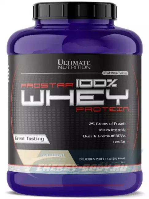  Ultimate Nutrition Prostar Whey 2390 г, Натуральный