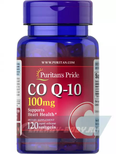  Puritan's Pride CO Q-10 120 капсул