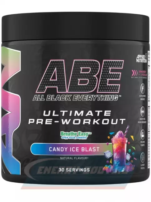 Предтерник APPLIED NUTRITION ABE - PRE-WORKOUT 375 г, Леденец
