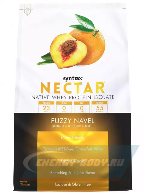  SYNTRAX Nectar 907 г, Персик-Апельсин