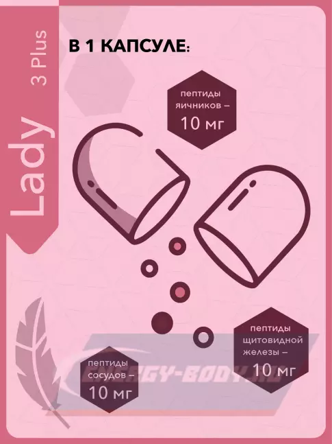  Vitual Laboratories Lady 3 Plus 60 капсул