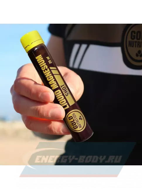  GoldNutrition MAGNESIUM 250 мг + B6 3 x  25 мл, Лимон