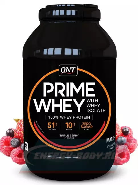  QNT PRIME WHEY 2000 г, Тройная ягода