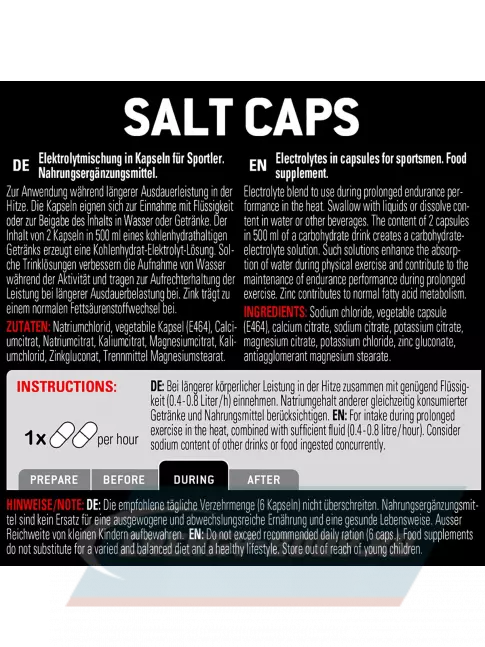  SPONSER SALT CAPS (СОЛЕВЫЕ КАПСУЛЫ) 120 капсул, Натуральный